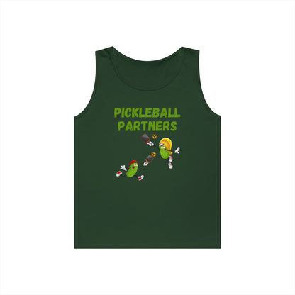 Pickleball Partners 2 // Unisex Heavy Cotton Tank Top