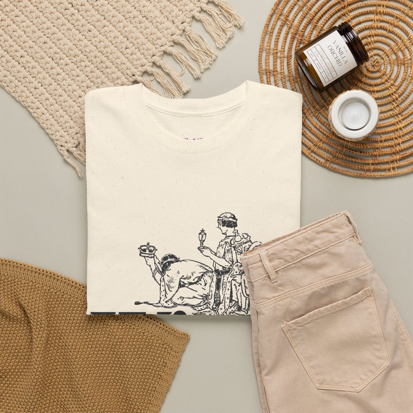 Wise Guys Unisex Heavy Cotton Tee - Stylish Graphic Tee for Casual Wear