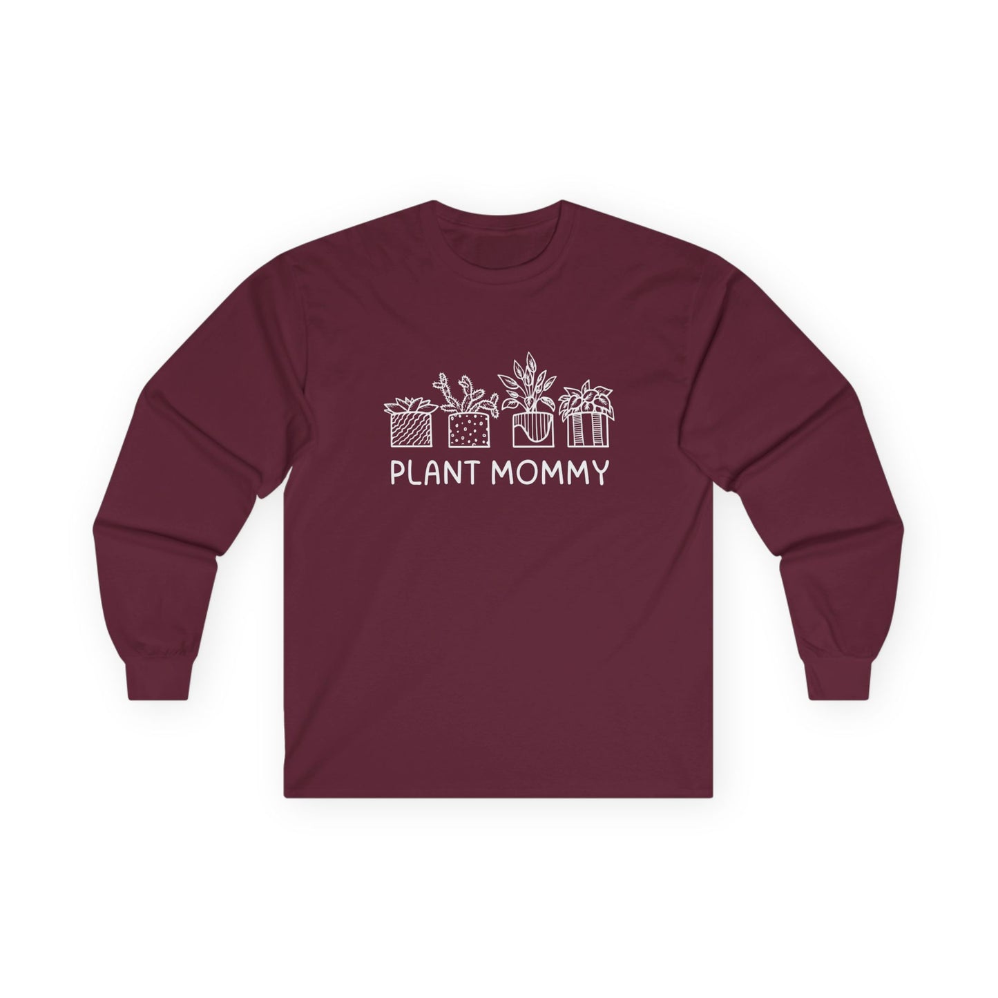 Plant Mommy // Unisex Ultra Cotton Long Sleeve Tee - Perfect Gift for Plant Lovers