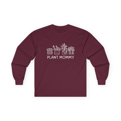 Plant Mommy // Unisex Ultra Cotton Long Sleeve Tee - Perfect Gift for Plant Lovers
