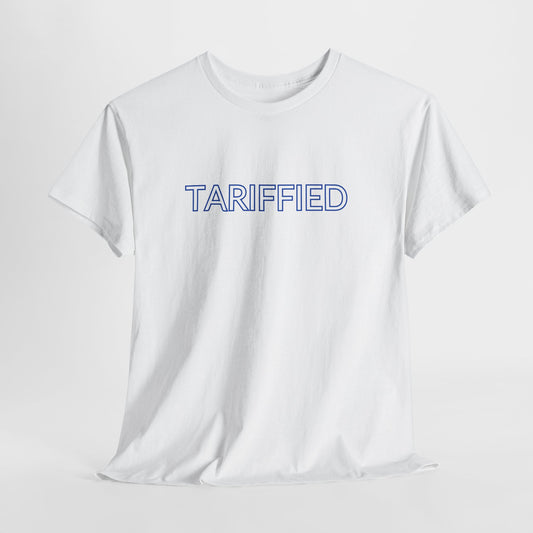Tarrified // Unisex Heavy Cotton Tee - Scary Economy Statement Shirt