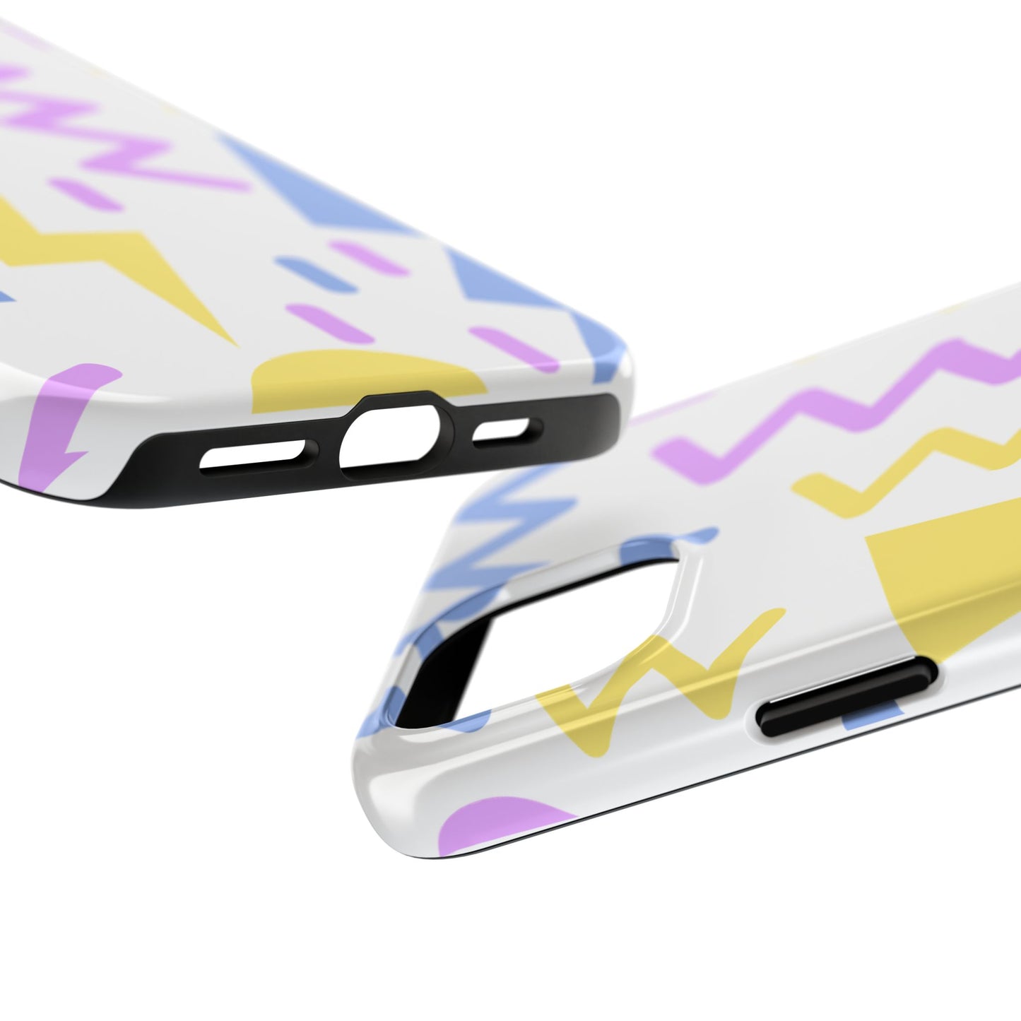 Zig Zag and Shapes // iPhone Case