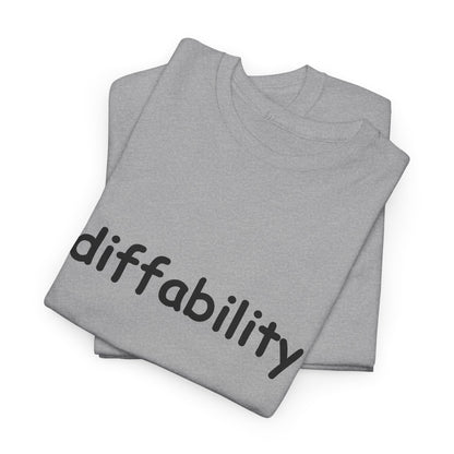 Diffability // Short Sleeve Tee
