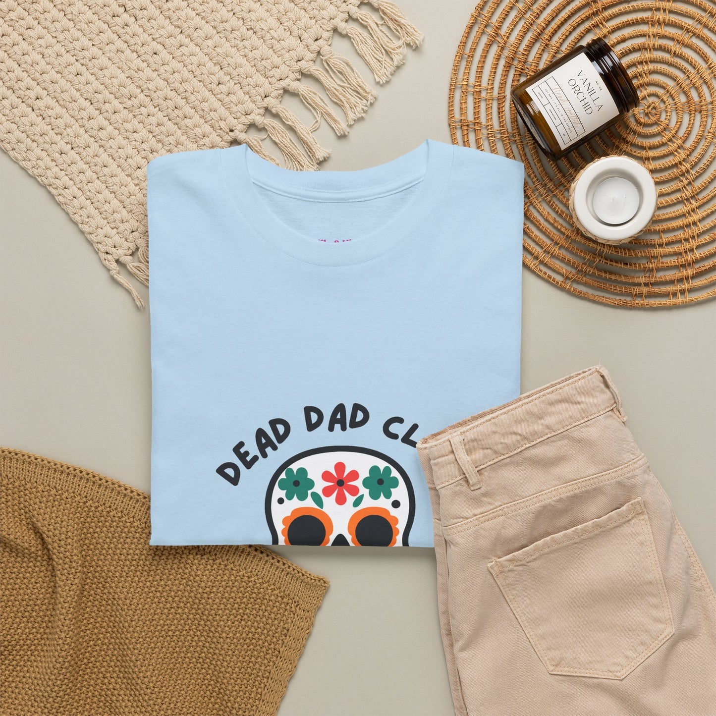 Dead Dad Club Skull // Short Sleeve Tee