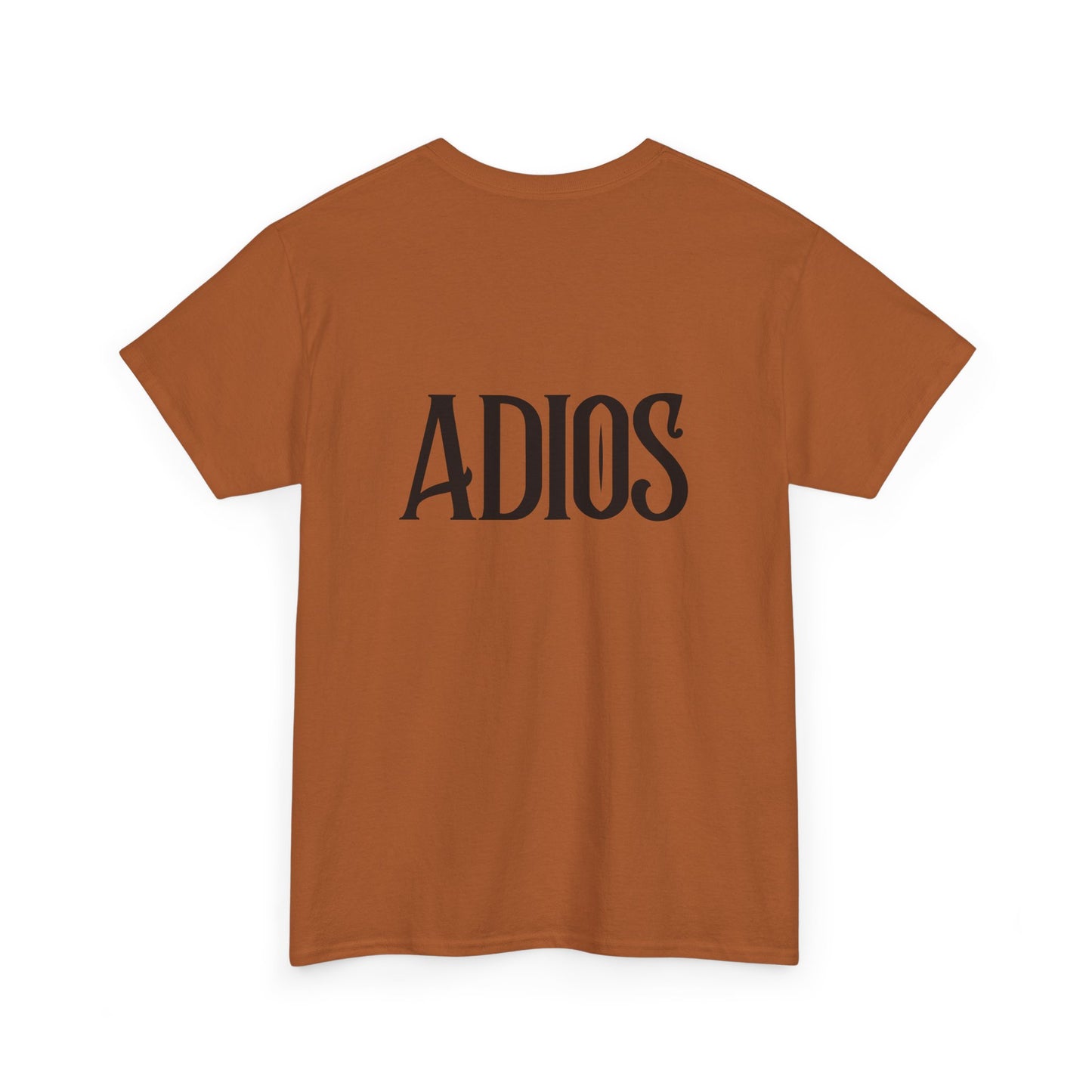 Howdy & Adios  // Unisex Heavy Cotton Tee - Casual Statement Shirt