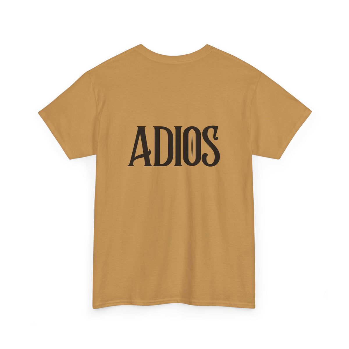 Howdy & Adios  // Unisex Heavy Cotton Tee - Casual Statement Shirt