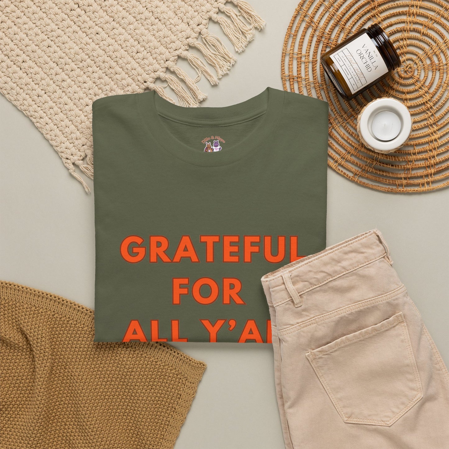 Grateful for All Y'all // Unisex Jersey Short Sleeve Tee