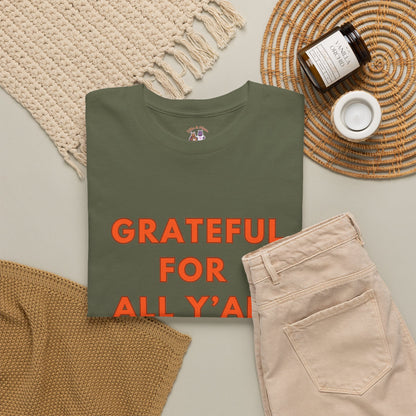 Grateful for All Y'all // Unisex Jersey Short Sleeve Tee