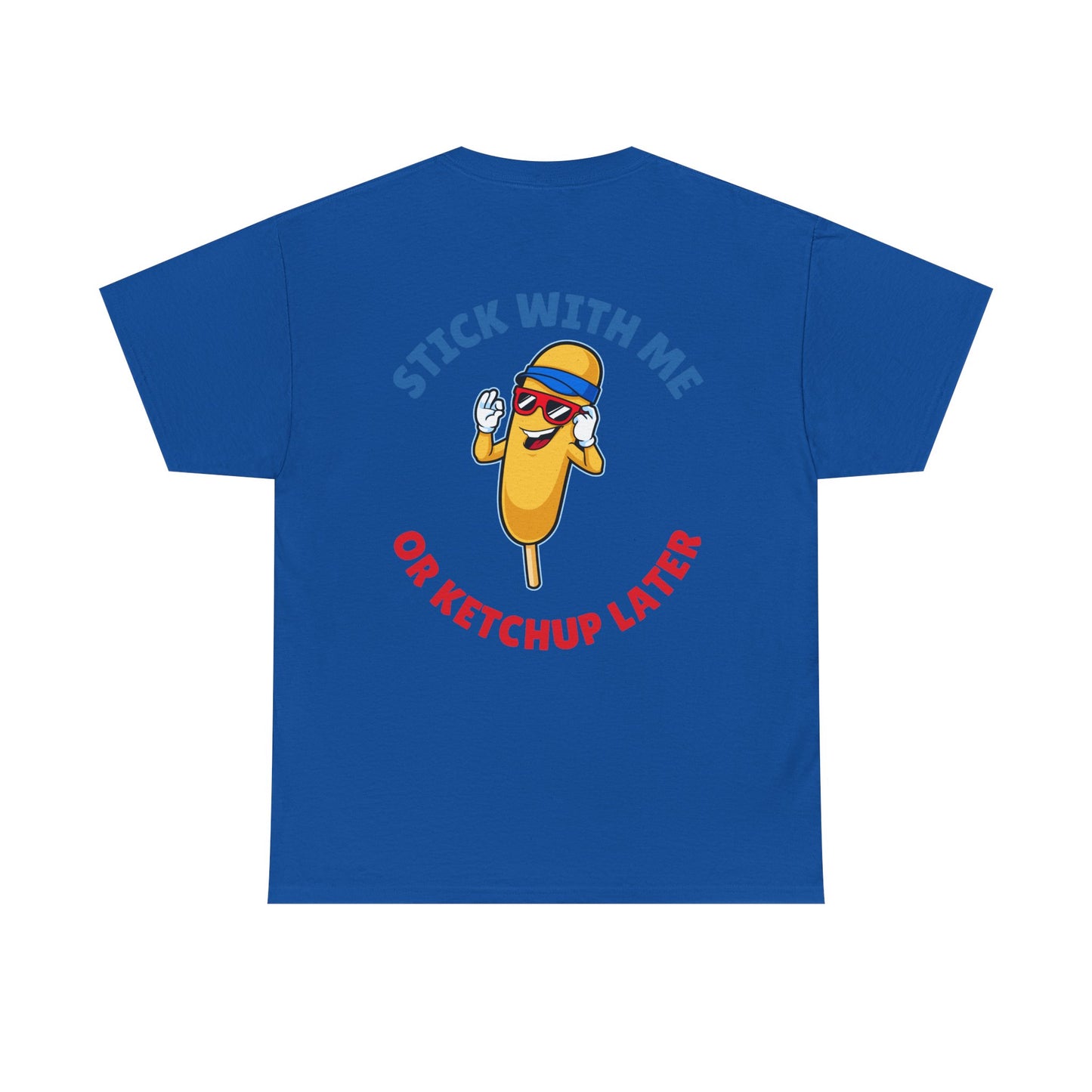 Funny Corndog Season // Unisex Heavy Cotton Tee | Perfect for Food Lovers and Festivals