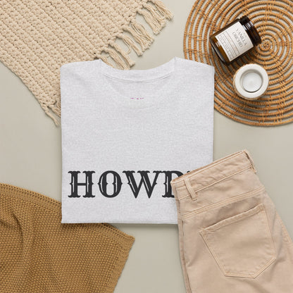 Howdy & Adios  // Unisex Heavy Cotton Tee - Casual Statement Shirt