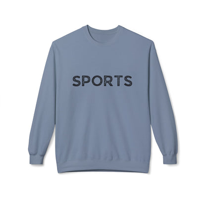 Sports // Unisex Midweight Softstyle Fleece Crewneck Sweatshirt