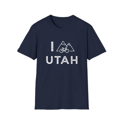I (Mountain) Bike Utah // Unisex Softstyle T-Shirt