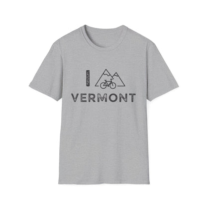 I (Mountain) Bike Vermont // Unisex Softstyle T-Shirt