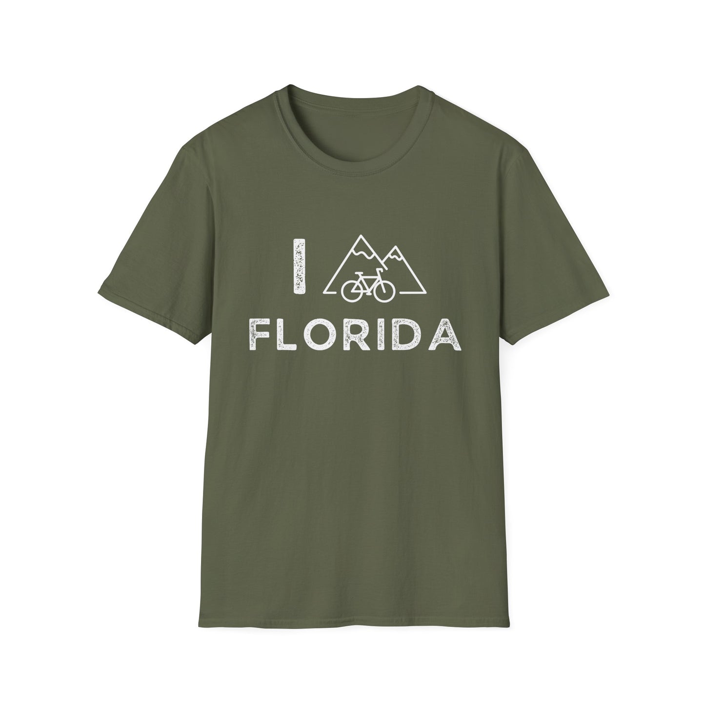 I (Mountain) Bike Florida // Unisex Softstyle T-Shirt