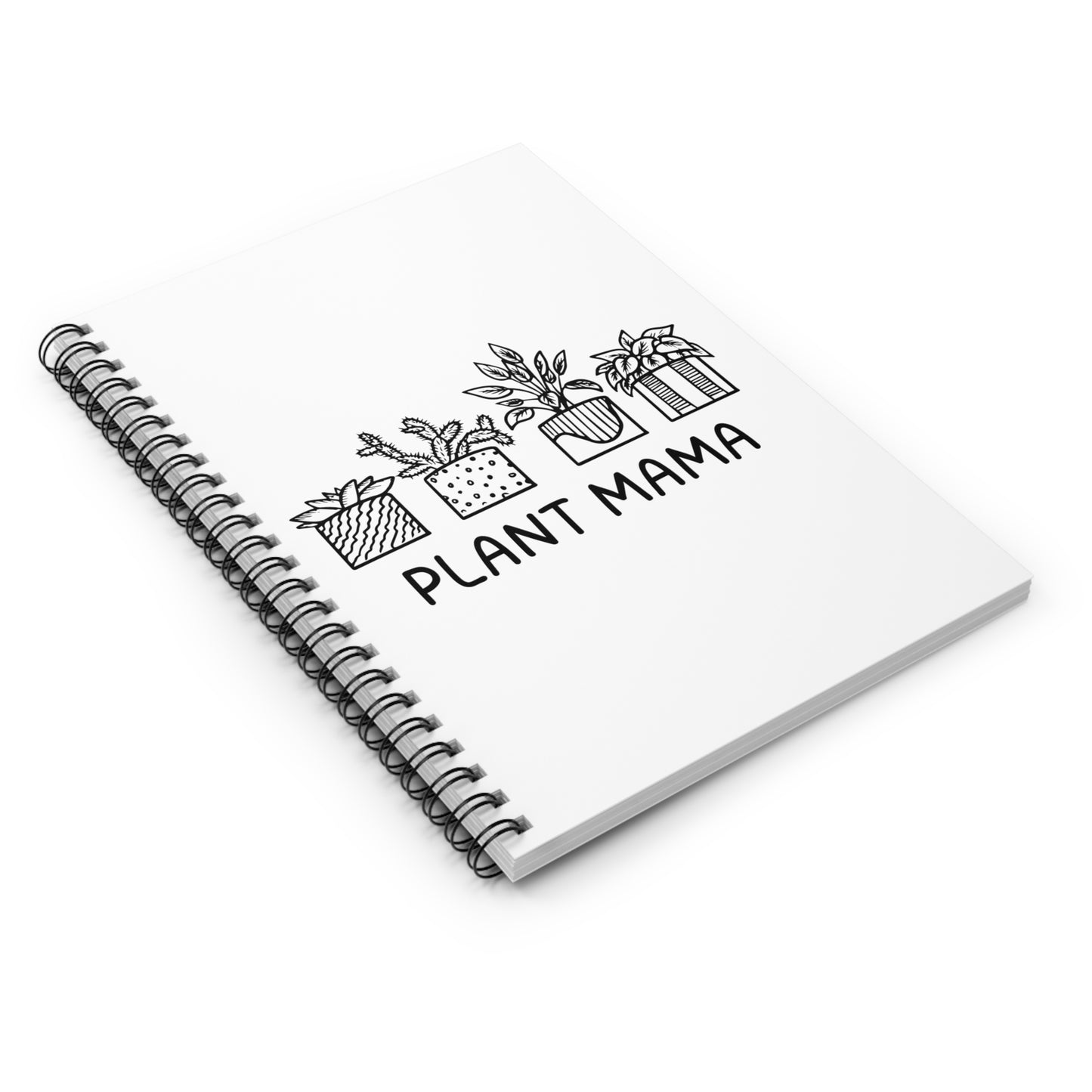 Plant Mama // Spiral Notebook - Ruled Line