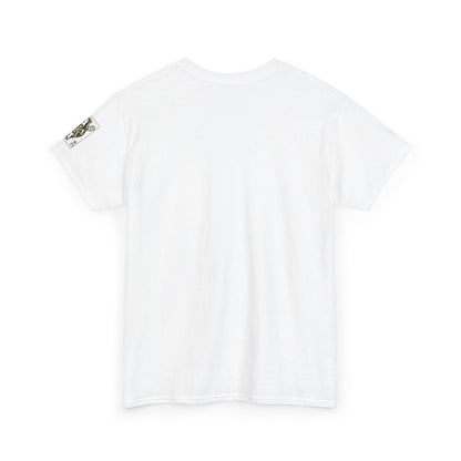 Tennis - Queen of the Court - Sleeve Print Vintage Playing Card Graphic T-Shirt