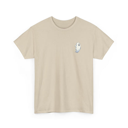 'Power Bottom Autumn' White Ghost // Halloween Ghost Unisex Heavy Cotton Tee