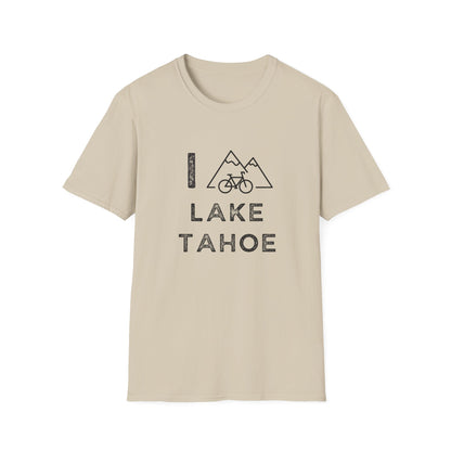 I (Mountain) Bike Lake Tahoe // Unisex Softstyle T-Shirt