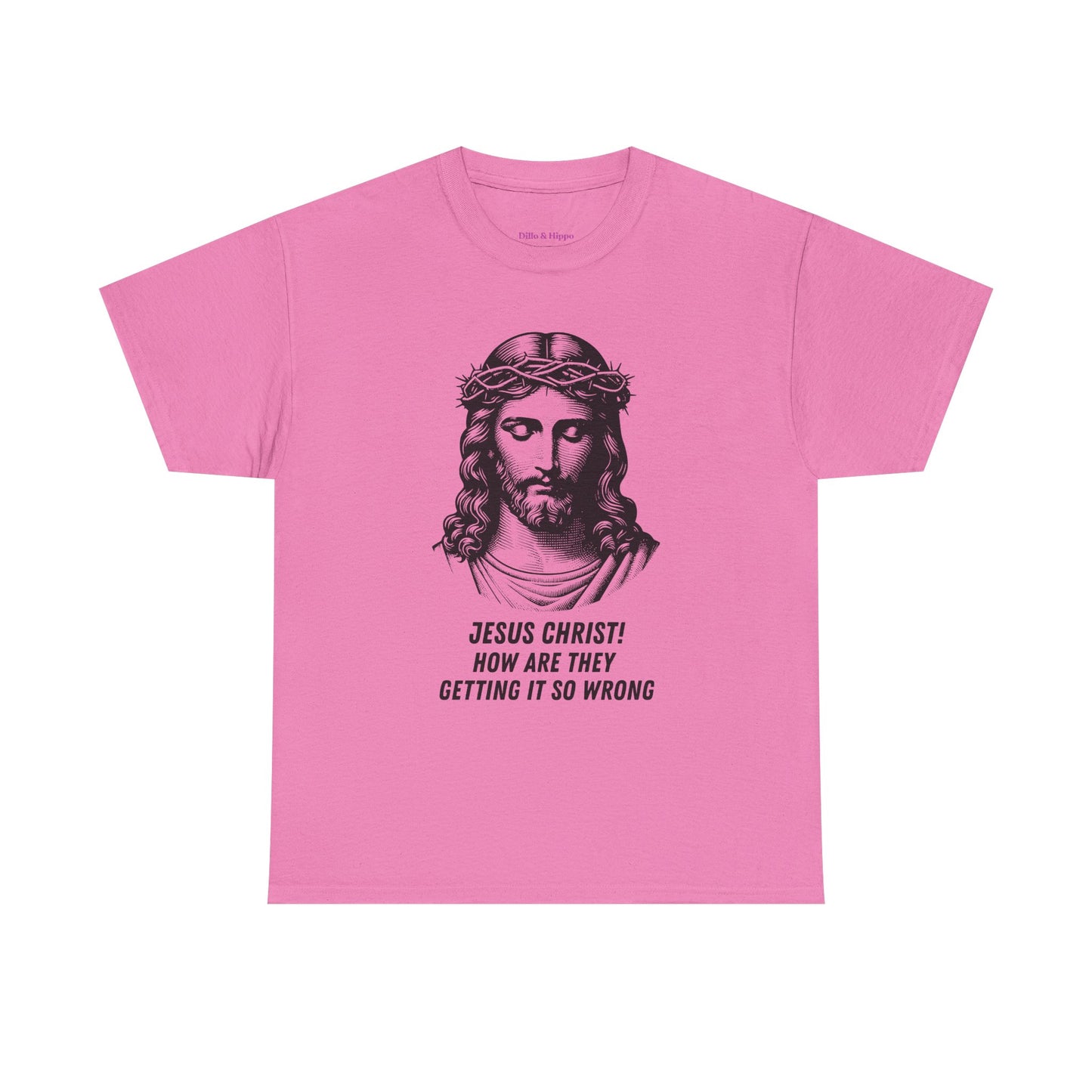 Humorous Jesus Graphic Tee - "Jesus Christ! How Are They Getting It So Wrong?"