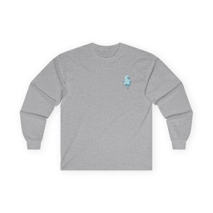 Unisex Ultra Cotton Long Sleeve Tee - 'Power Bottom Autumn' Graphic