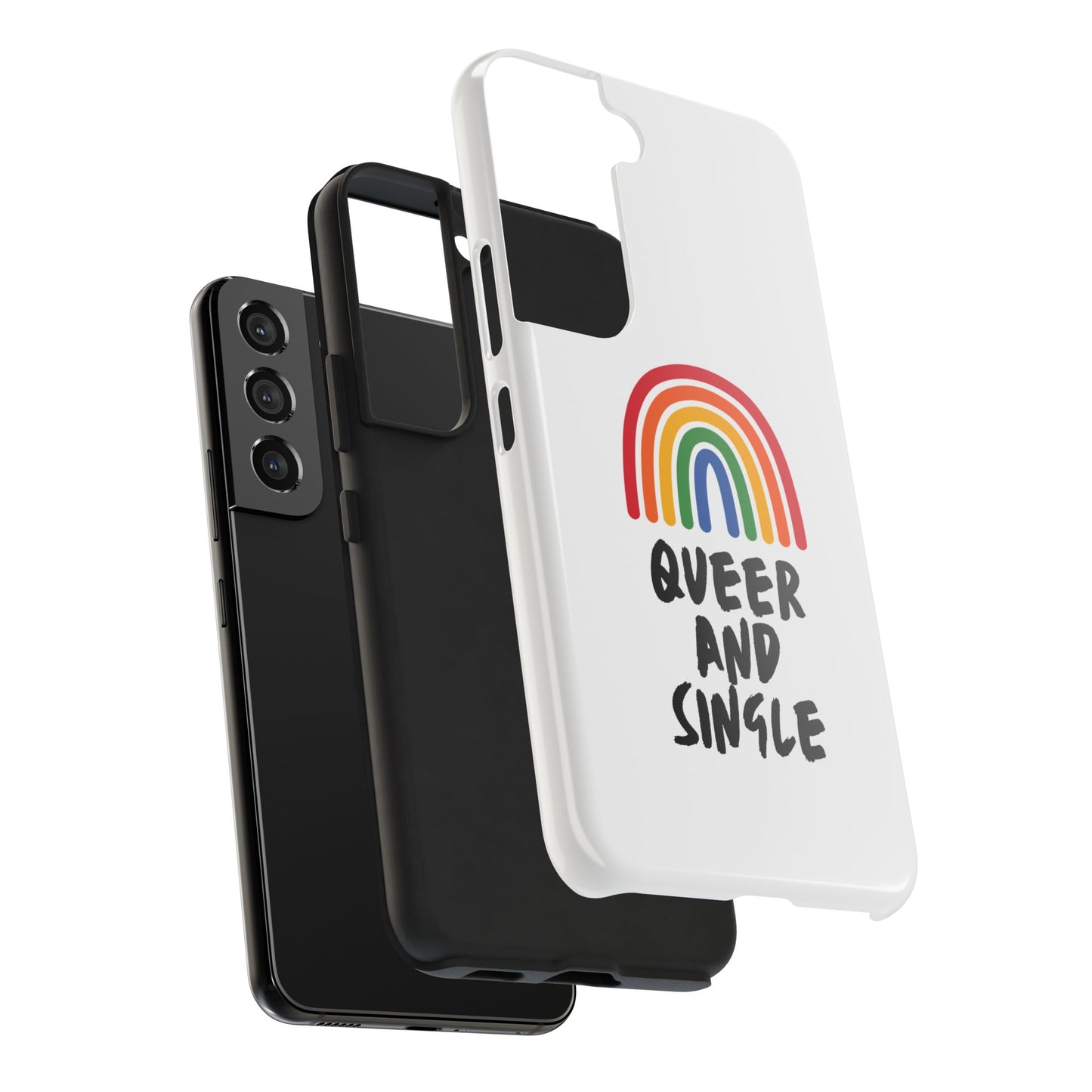 Queer and Single // Phone Case