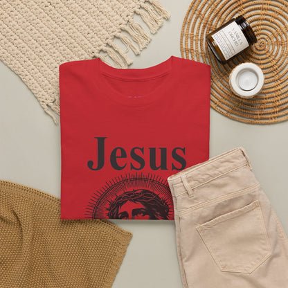 Religious Humor Unisex Heavy Cotton Tee - "Jesus Didn't Look Like This"