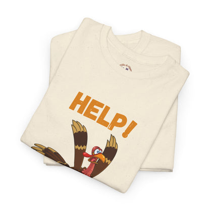 Help! I Married into a Turkey Trot Family // Unisex Jersey Short Sleeve Tee