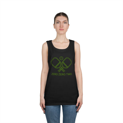 Zero Zero Two Pickleball // Unisex Heavy Cotton Tank Top