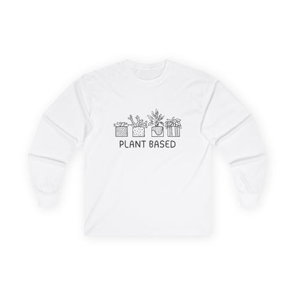 Plant-Based // Long Sleeve Tee - Eco-Friendly Apparel for Garden Lovers