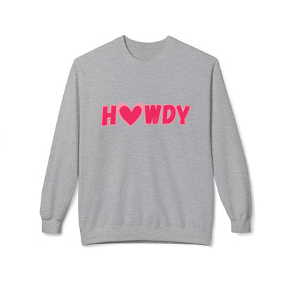 H<3Wdy // Unisex Midweight Softstyle Fleece Crewneck Sweatshirt