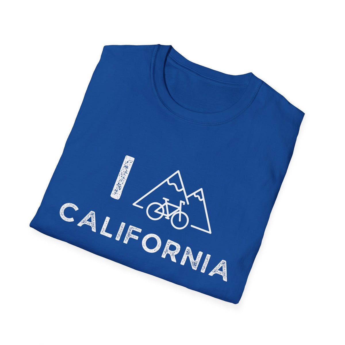 I (Mountain) Bike California // Unisex Softstyle T-Shirt
