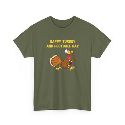 Happy Turkey and Football Day // Unisex Jersey Short Sleeve Tee
