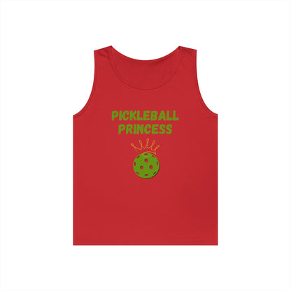 Pickleball Princess // Unisex Heavy Cotton Tank Top