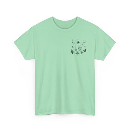 We're Rooting For You - Flowers // Unisex Heavy Cotton Tee - Perfect for Everyday Comfort
