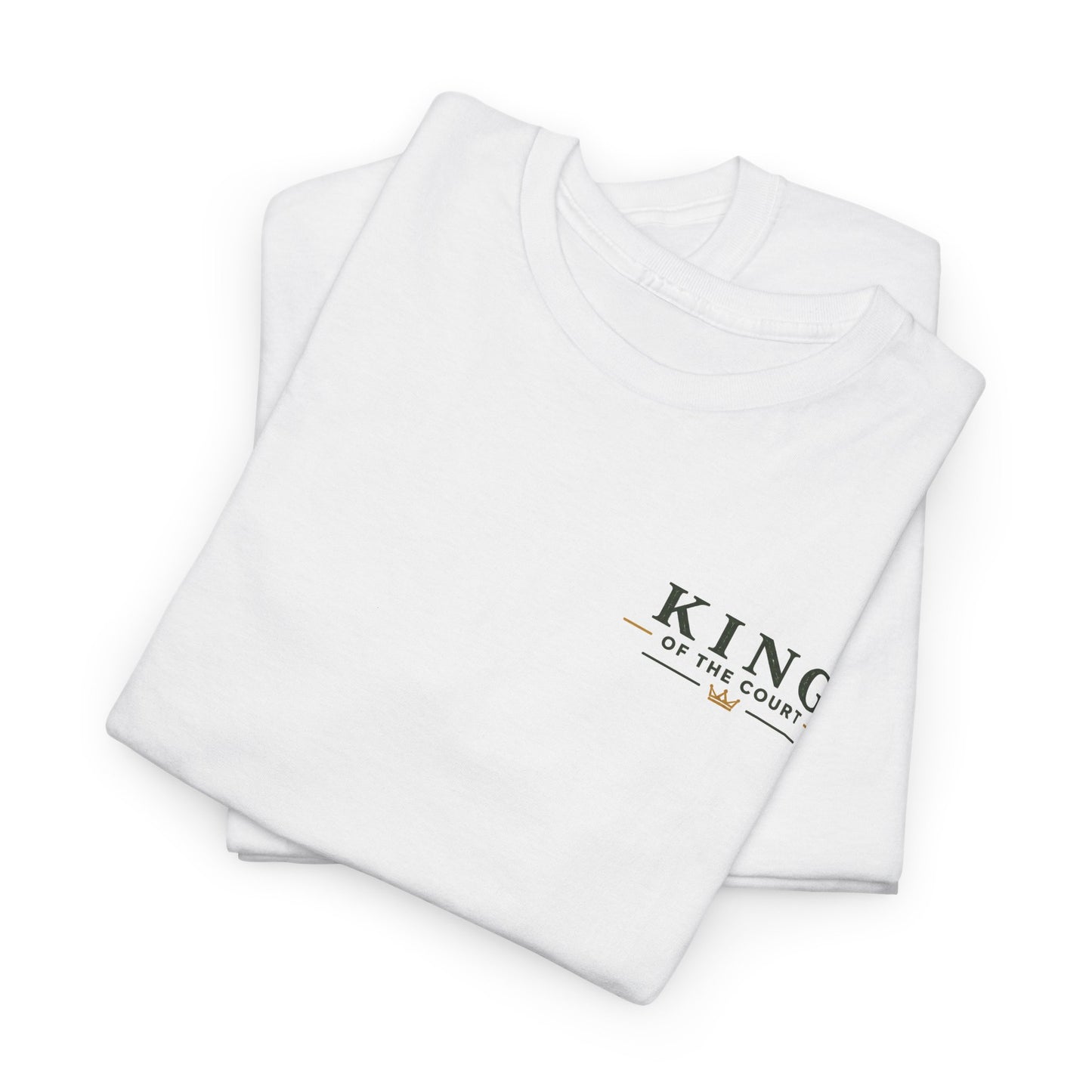 Tennis - King of the Court Card Tee — Vintage Playing Card Graphic T-Shirt