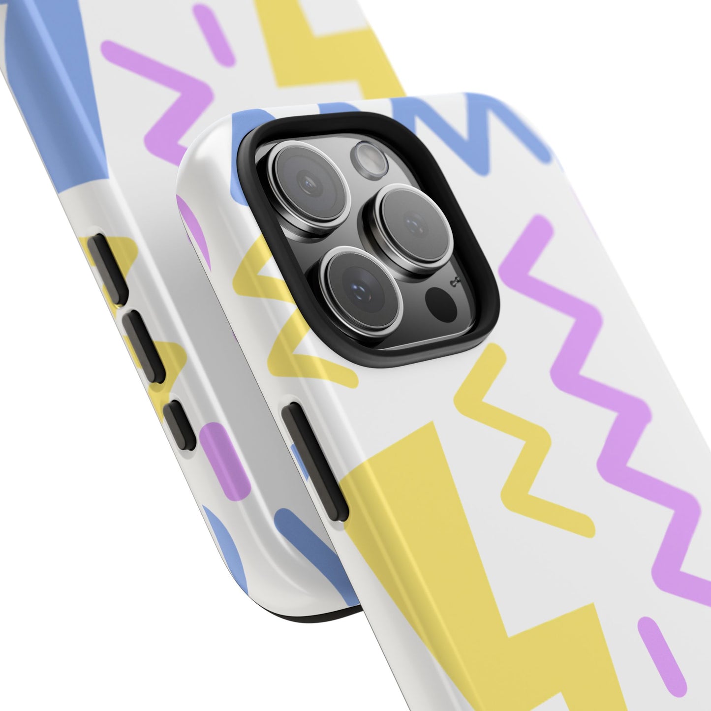 Zig Zag and Shapes // iPhone Case