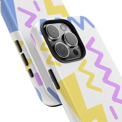 Zig Zag and Shapes // iPhone Case
