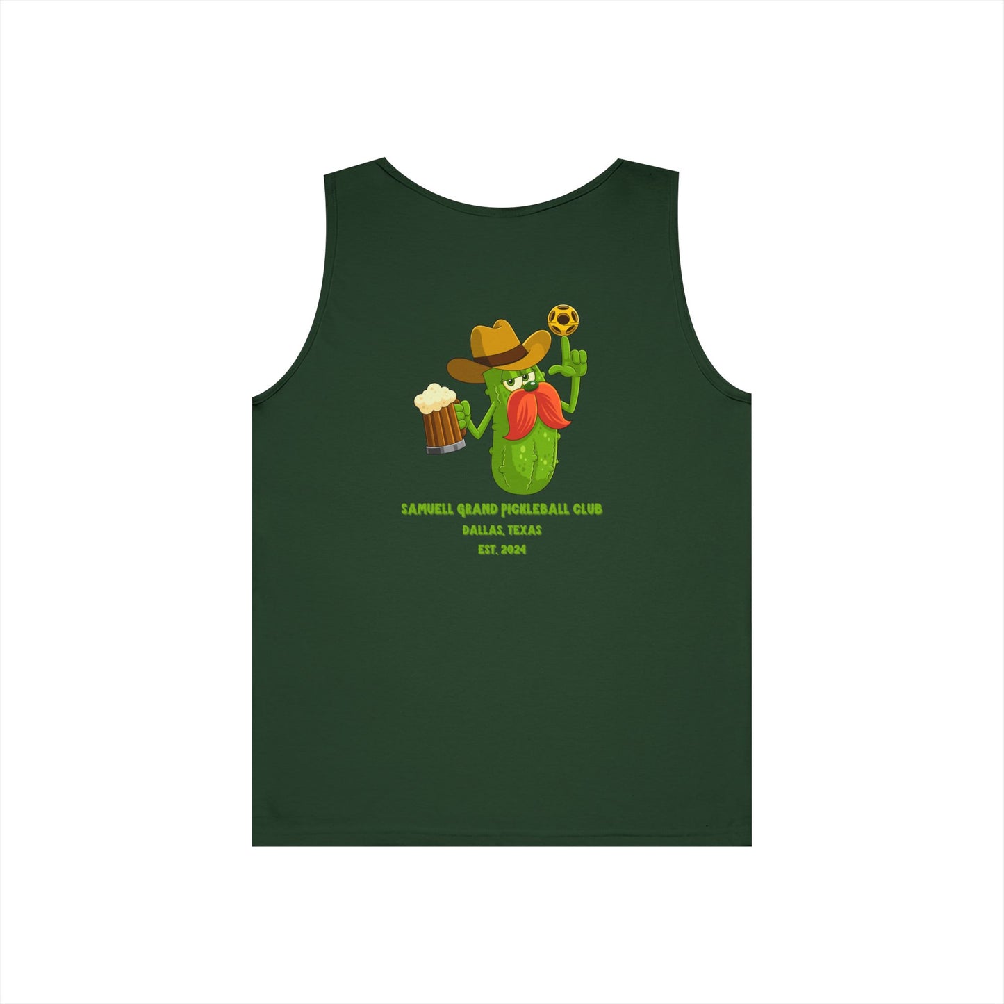 SGPBC // Green // Unisex Heavy Tank Top