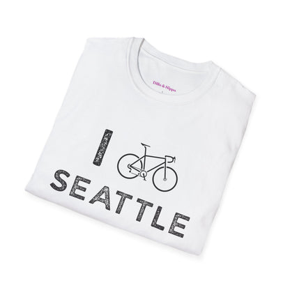 I (Road) Bike Seattle // Unisex Softstyle T-Shirt