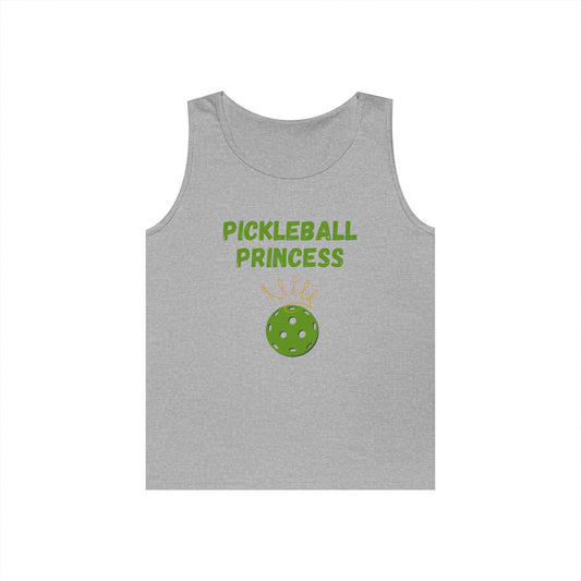 Pickleball Princess // Unisex Heavy Cotton Tank Top