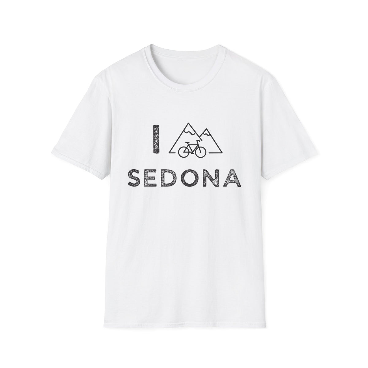 I (Mountain) Bike Sedona // Unisex Softstyle T-Shirt
