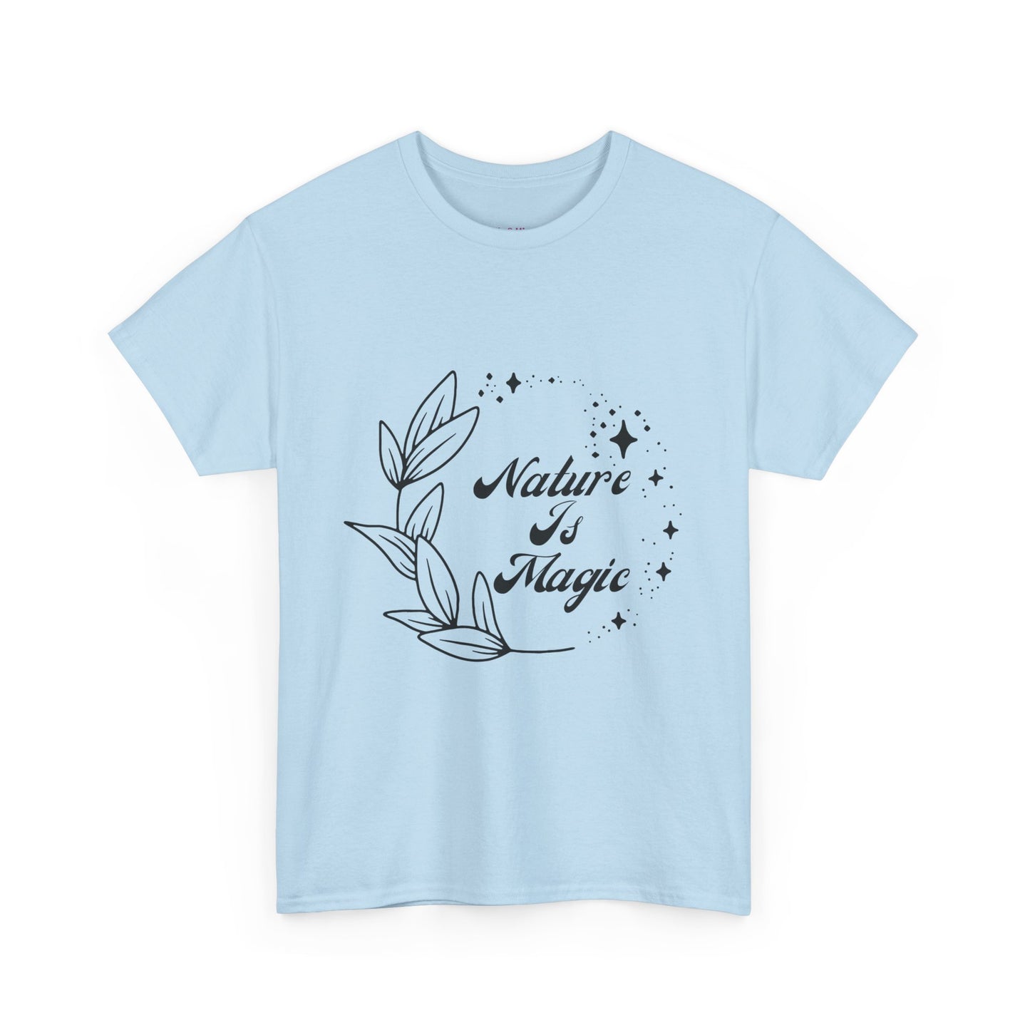 Nature is Magic // Unisex Heavy Cotton Tee - Nature-Themed Casual Wear