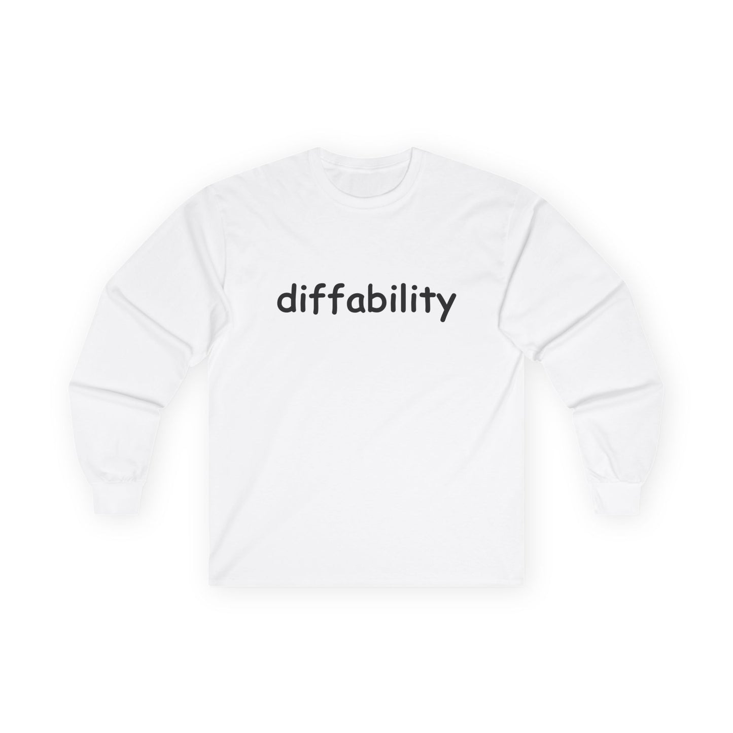 Diffability // Unisex Ultra Cotton Long Sleeve Tee