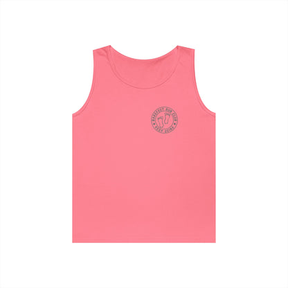Barefoot Run Club // Bigfoot Founding Member // Double Sided Unisex Heavy Cotton Tank Top