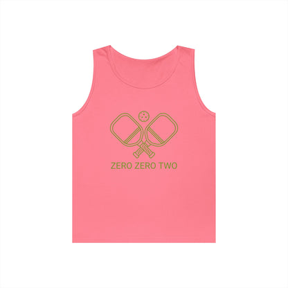 Zero Zero Two Pickleball // Unisex Heavy Cotton Tank Top