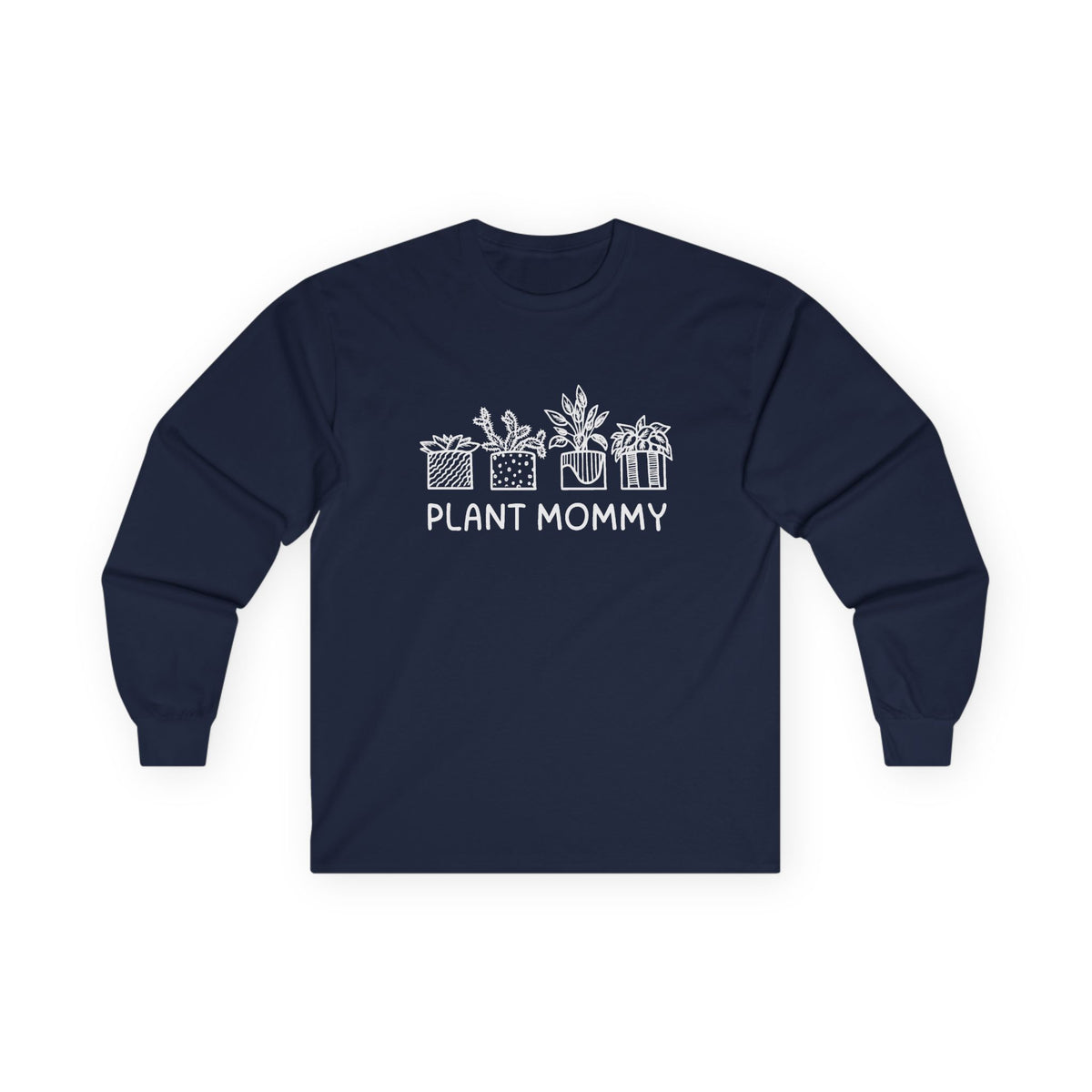 Plant Mommy // Unisex Ultra Cotton Long Sleeve Tee - Perfect Gift for Plant Lovers