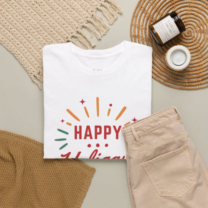 Happy Holigay Penguin Unisex Heavy Cotton Tee