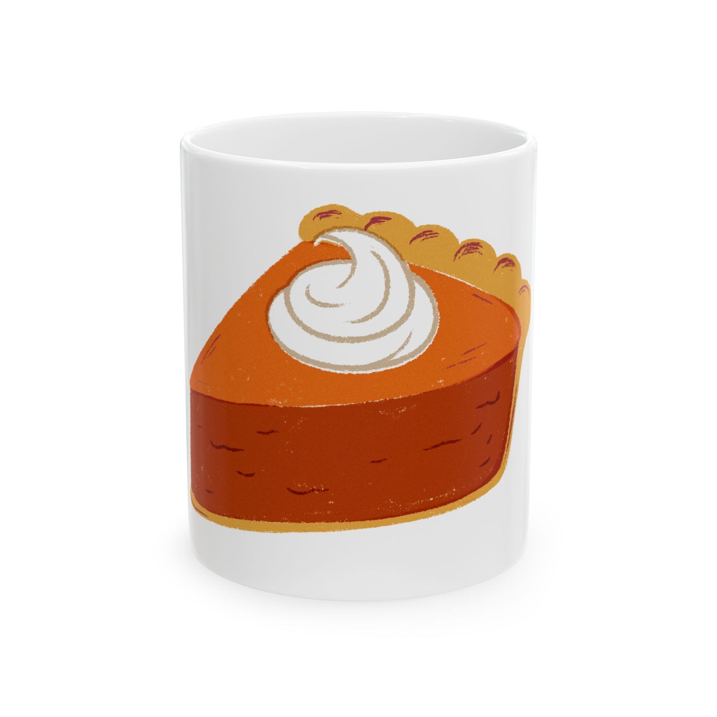 Pie // Ceramic Mug, (11oz, 15oz)