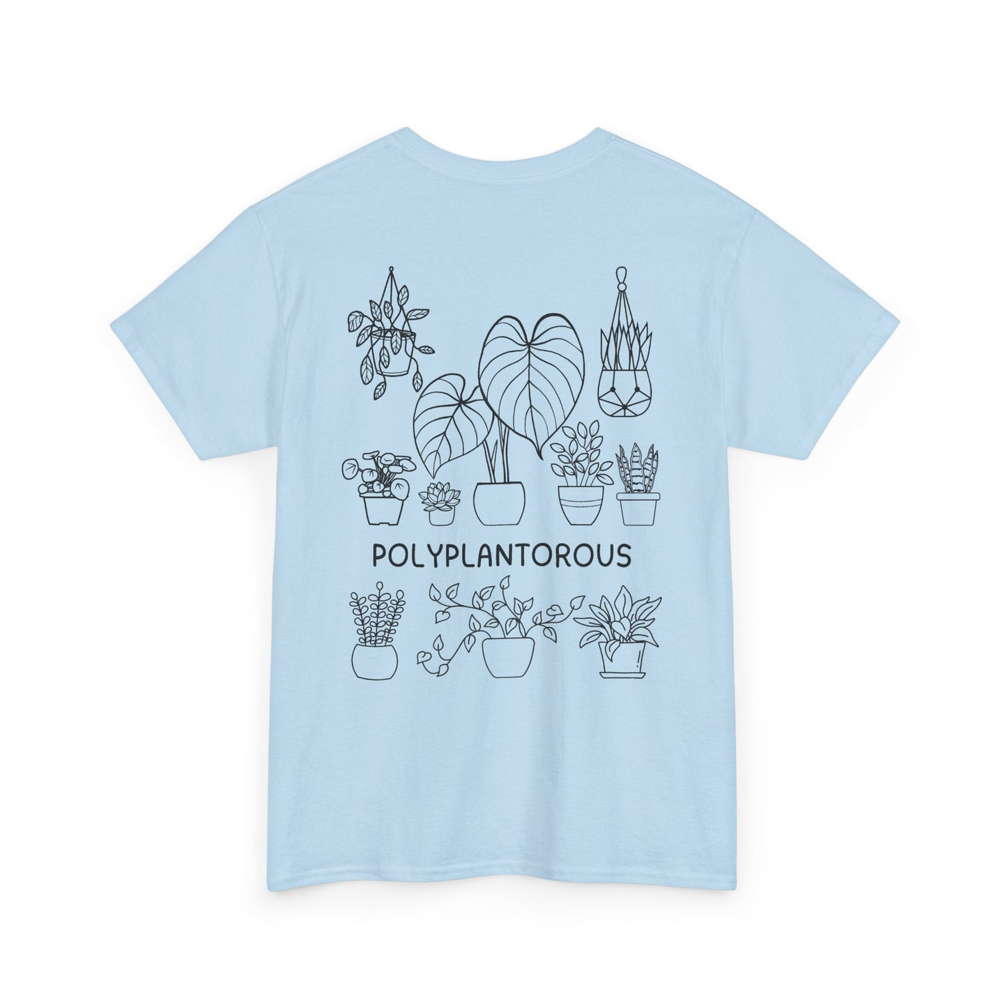polyPLANTorous // Unisex Heavy Cotton Tee - Perfect for Everyday Comfort