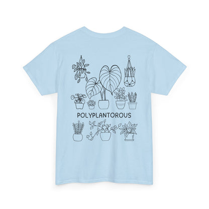 polyPLANTorous // Unisex Heavy Cotton Tee - Perfect for Everyday Comfort